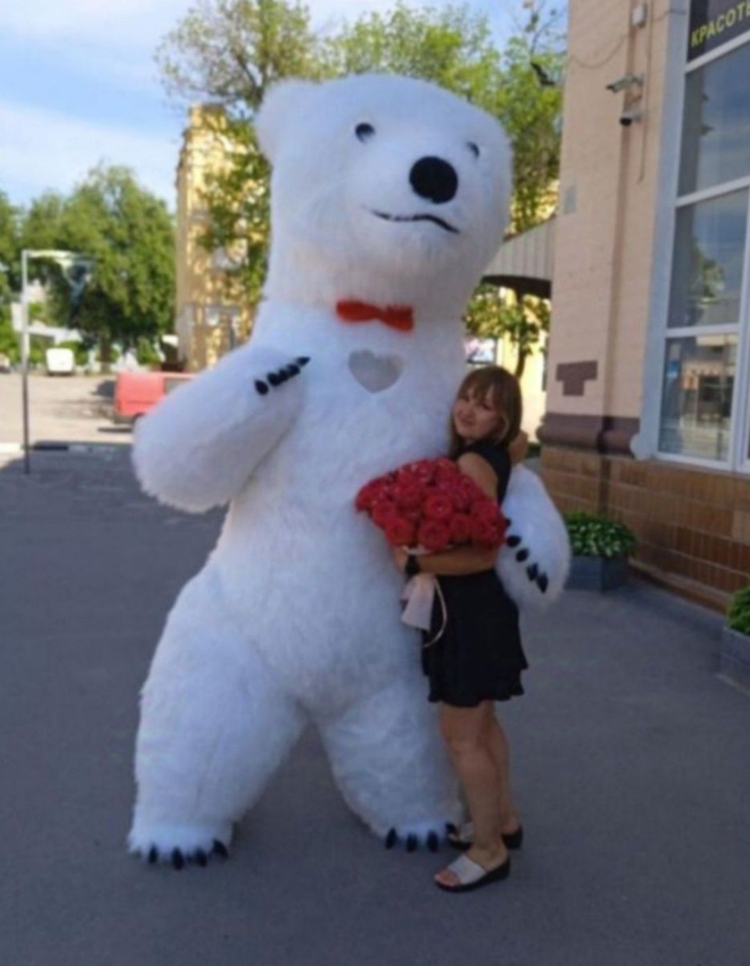 Костюм Медведя 2,6 м. новый, надувной, аниматора