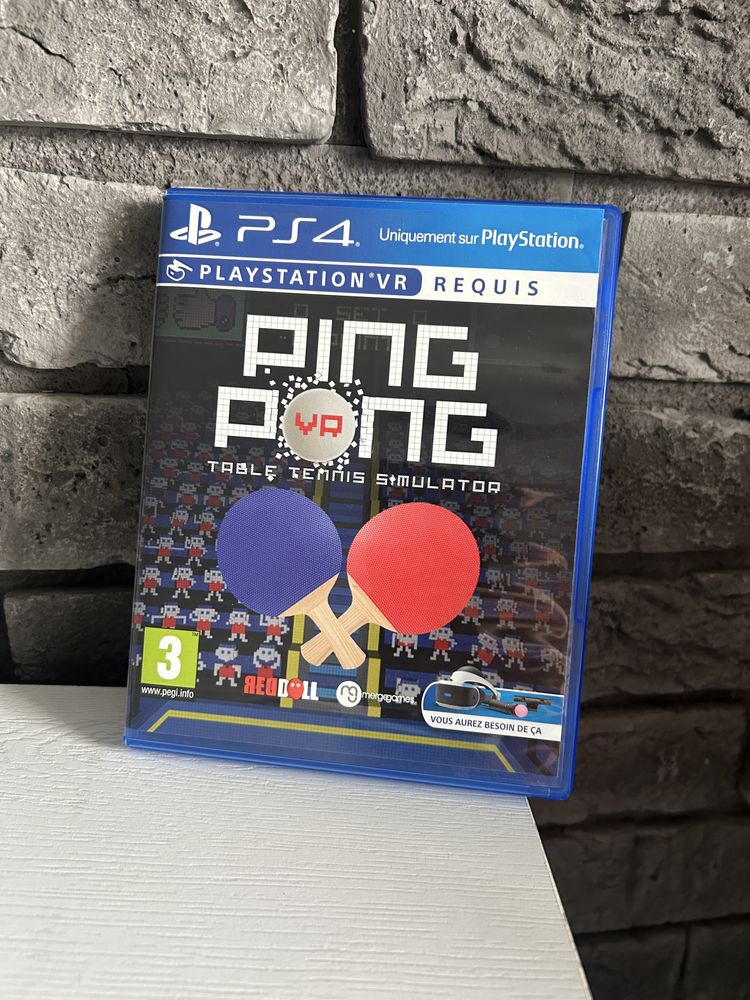 Gra ping pong VR ps4