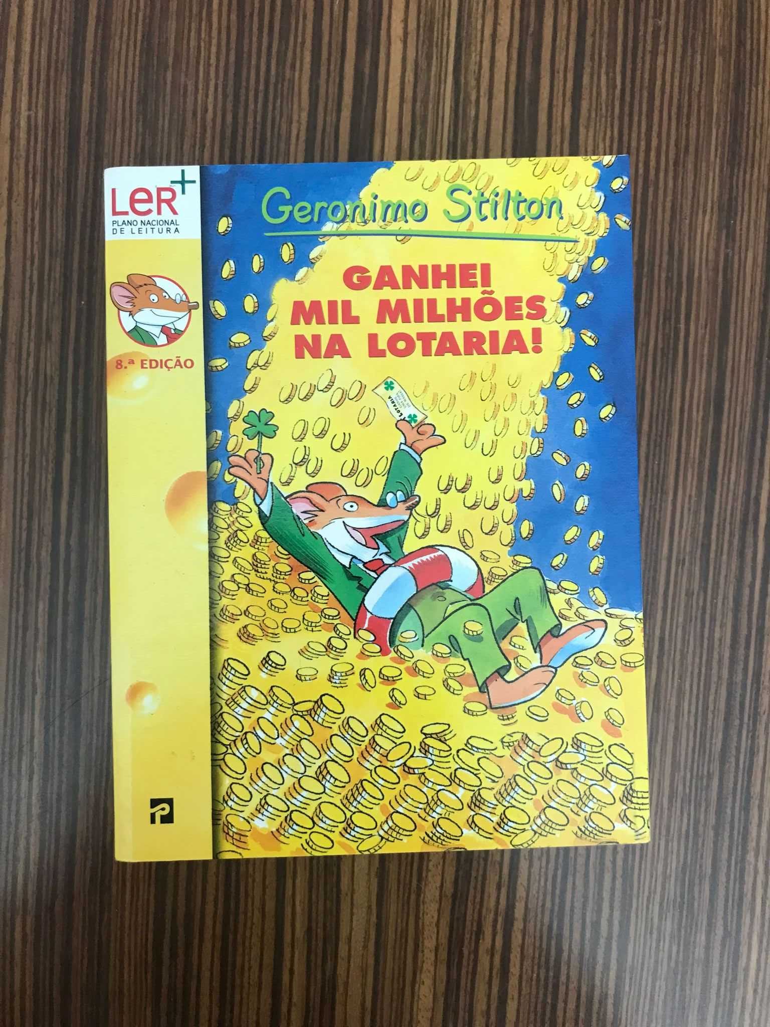 Livros Geronimo e Tea Stilton