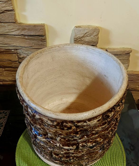 Горшок вазон глиняный для цветов