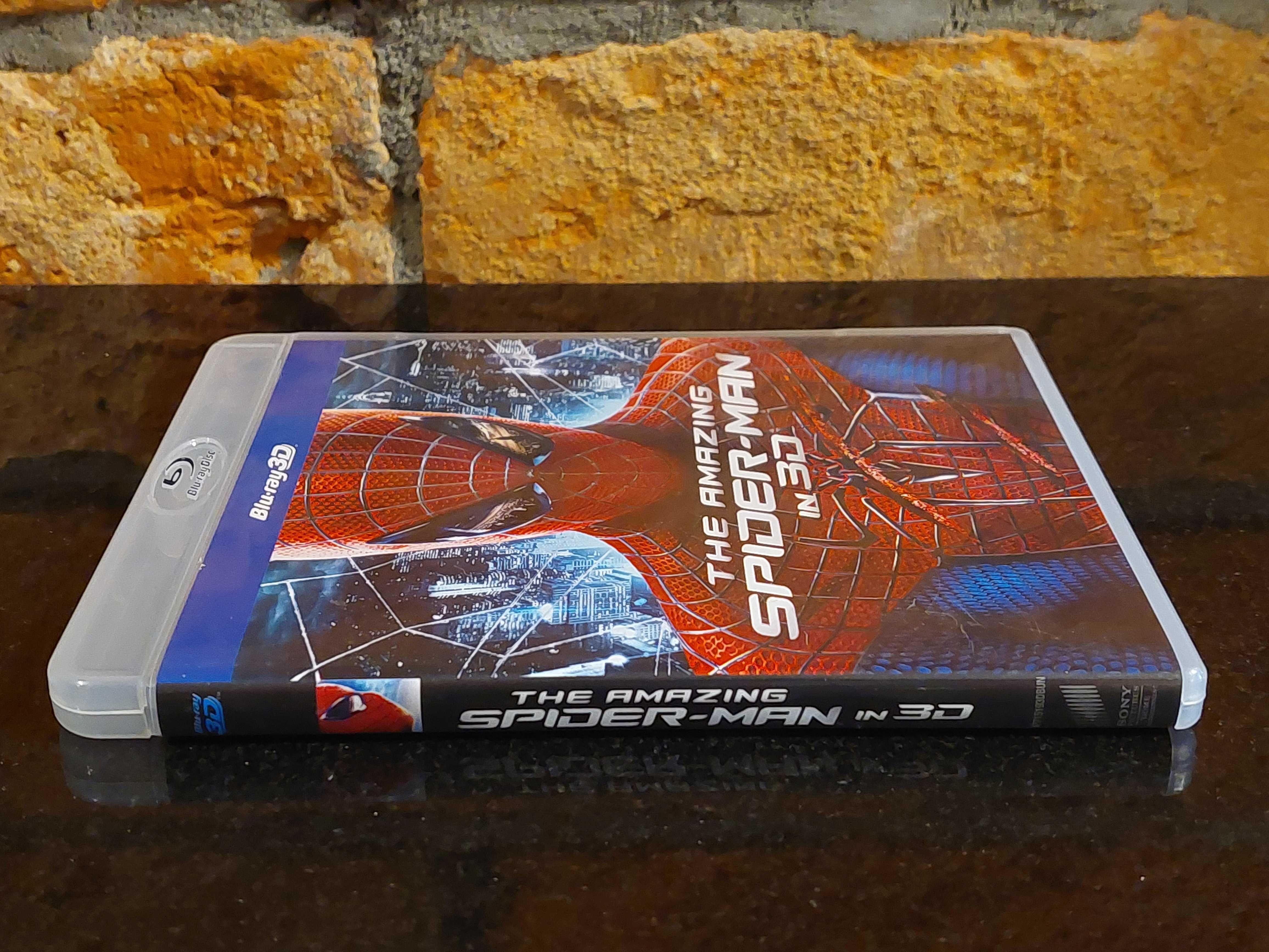 Płyta Film Blu-ray Niesamowity Amazing Spider-Man 2D 3D PL jak Nowa