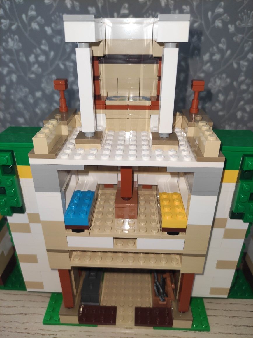 868 деталей! Lego Minecraft 21250, Лего Майнкрафт Фортеця