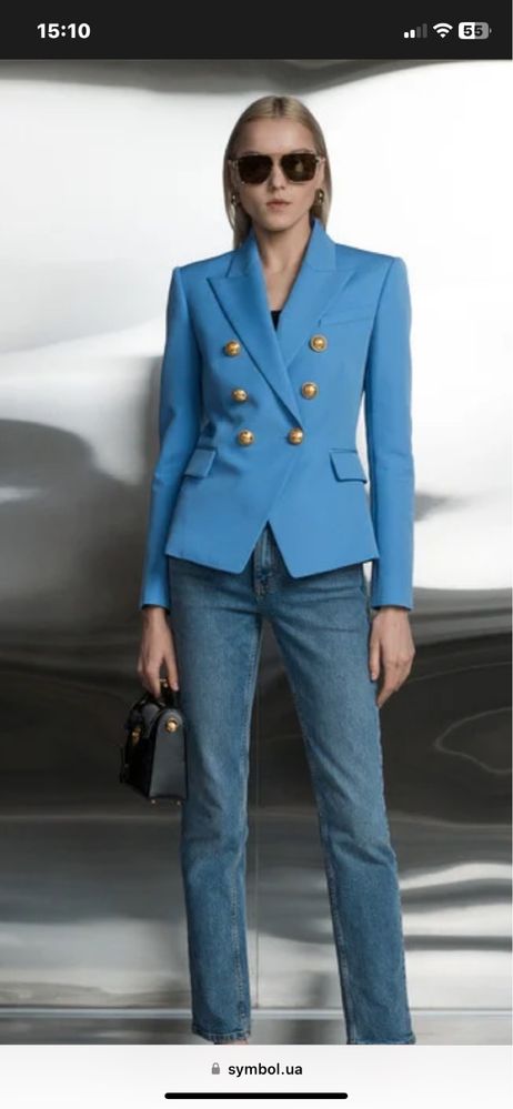 Італійський жакет в стилі Balmain