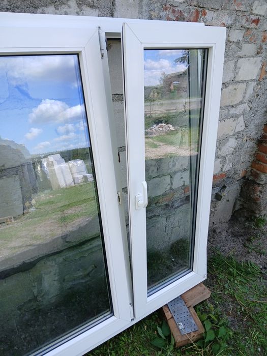 Okna PCV 234x142 i 320x142 używane stan bdb. Okazja. Transport