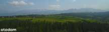 ZĄB - PODHALE. Działka do zabudowy, widok na TATRY i LAS