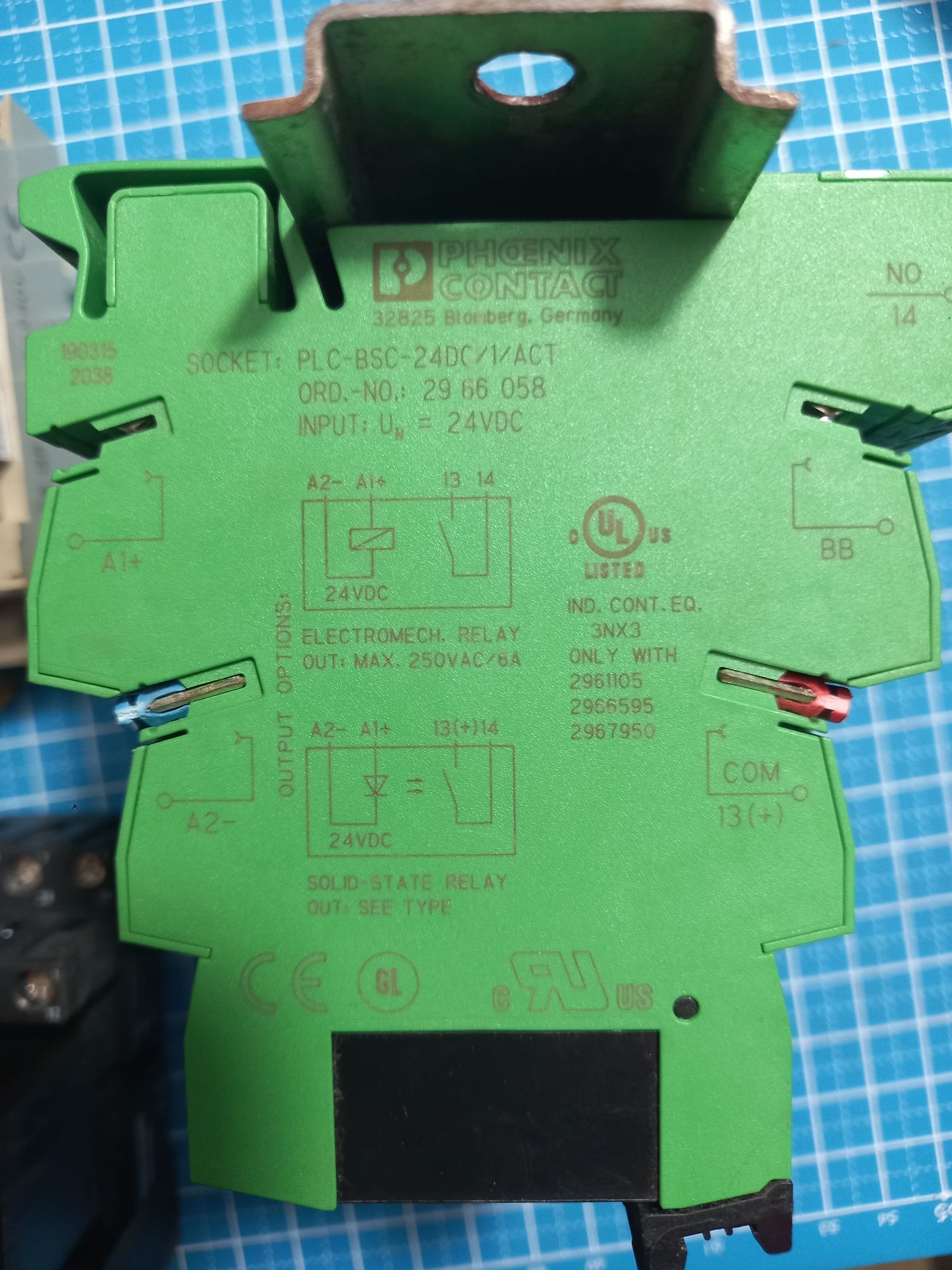 Siemens finder реле конектор phoenix contact
