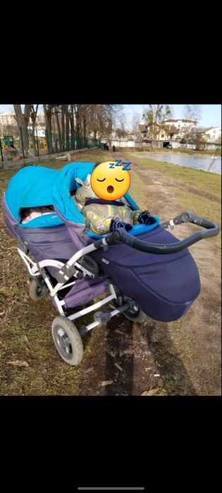 Коляска (візочок)для двійні, для двойни, близ)Tako Omega Duo 3