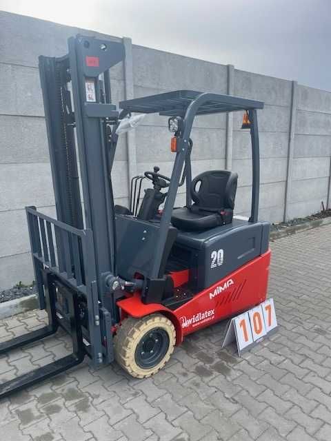 NOWY wózek widłowy udźwig 2000kg elektryczny GWARANCJA