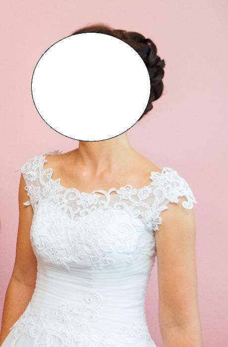 Suknia Ślubna model Sasso Karina Gratis Welon