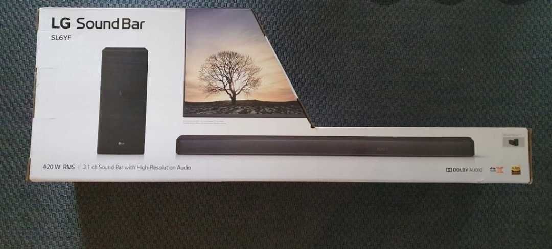 Soundbar + subwoofer + SPK-8S LG SL6YF        560W - OKAZJA !