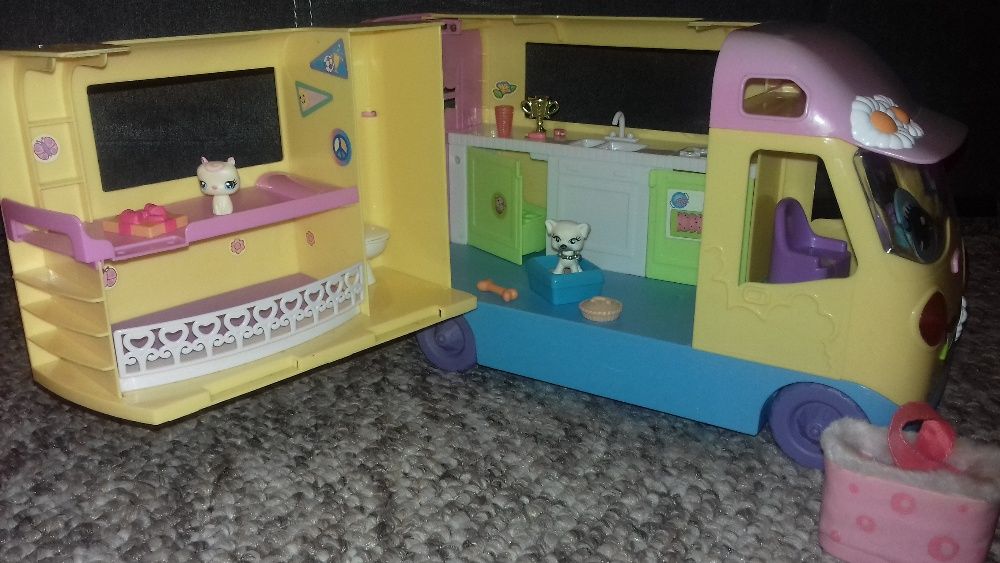 Super samochód kempingowy Barbie camper + akcesoria B.Duzy