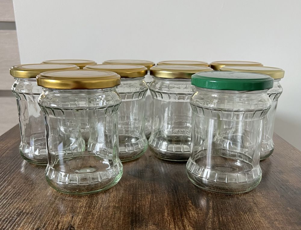 Słoiki 0,5 l komplet 10 sztuk