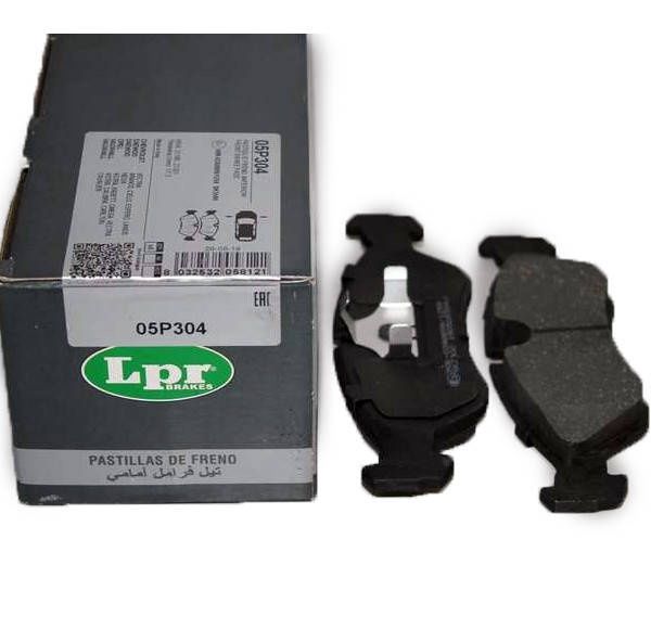 Колодки тормозные LPR 05P304, Lanos 1.6, OPEL Kadett, Vectra 1.6