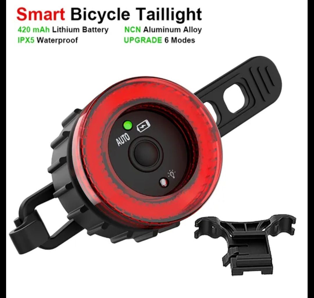 Смарт Вело ліхтарики задні Smart tail bike light