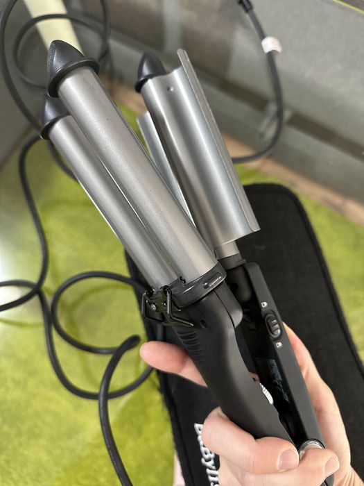 Плойка потрійна для волосся BaByliss