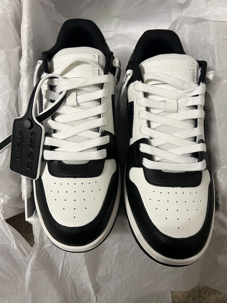 Off-White Out Of Office Black White Sneakers (40it)