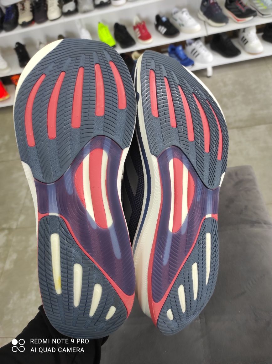 ОРИГІНАЛ 100% Кросівки Adidas Supernova Rise 2 M Navy Blue-Red Shoes45