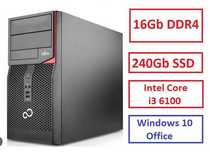 Компьютер Fujitsu P556  Intel Core i3 6100 16DDR4 240SSD W10 Office