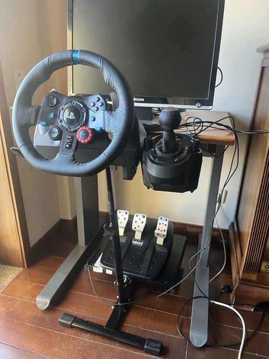 Logitech G29 + Shifter + Suporte