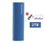 Портативний зовнішній жорсткий диск 2TB ssd для ПК