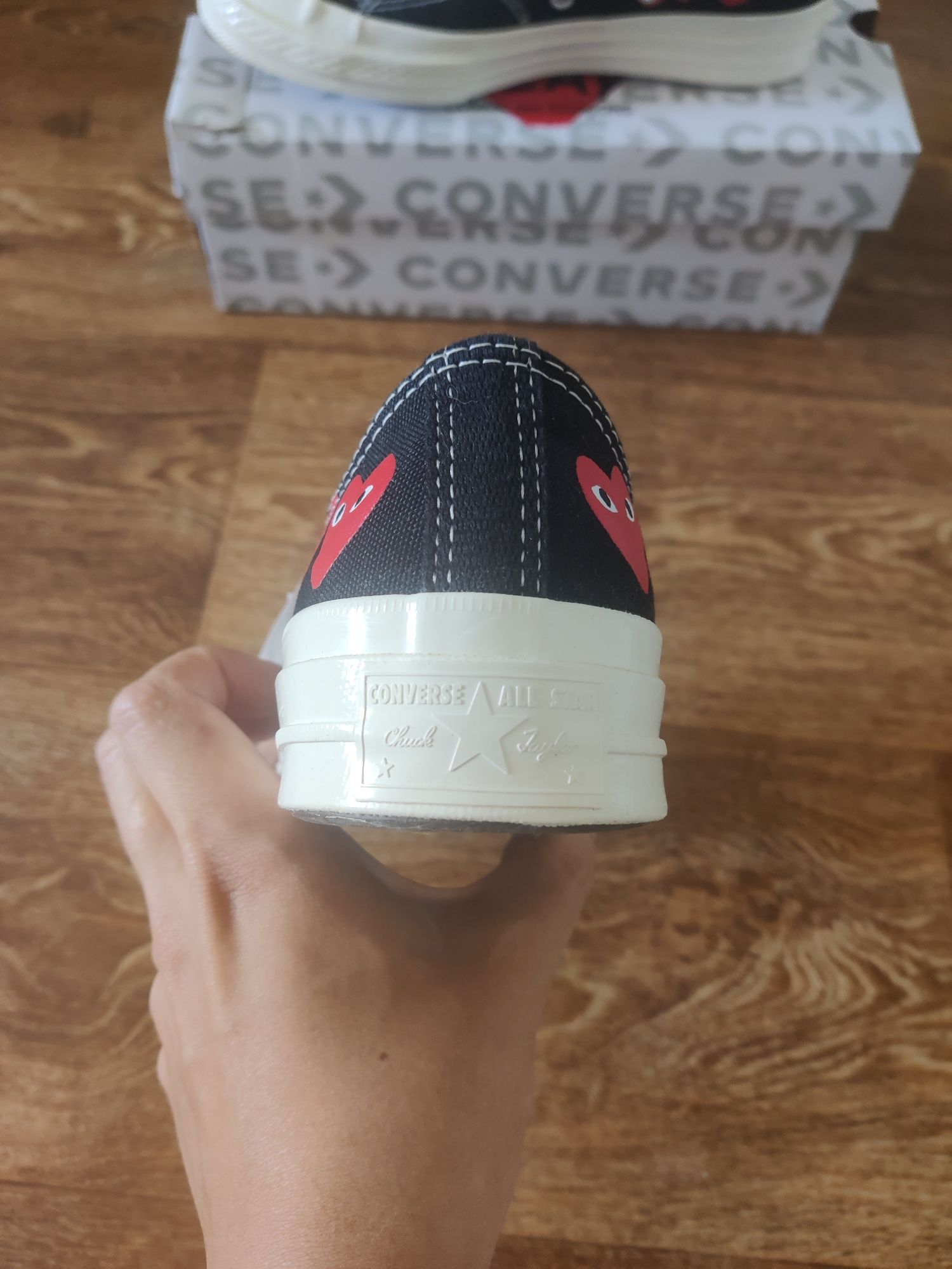 Кеди Converse x Comme des Garçons PLAY Chuck 70 Multi Heart