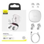 Baseus Encok WM01 Plus TWS  słuchawki Bluetooth 5.0 biały
