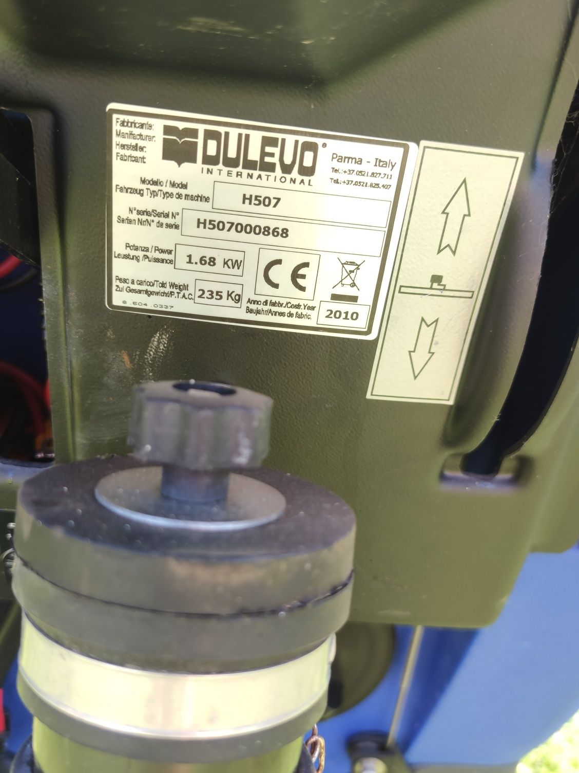 Maszyna czyszcząca szorowarka przemysłowa Dulevo H507