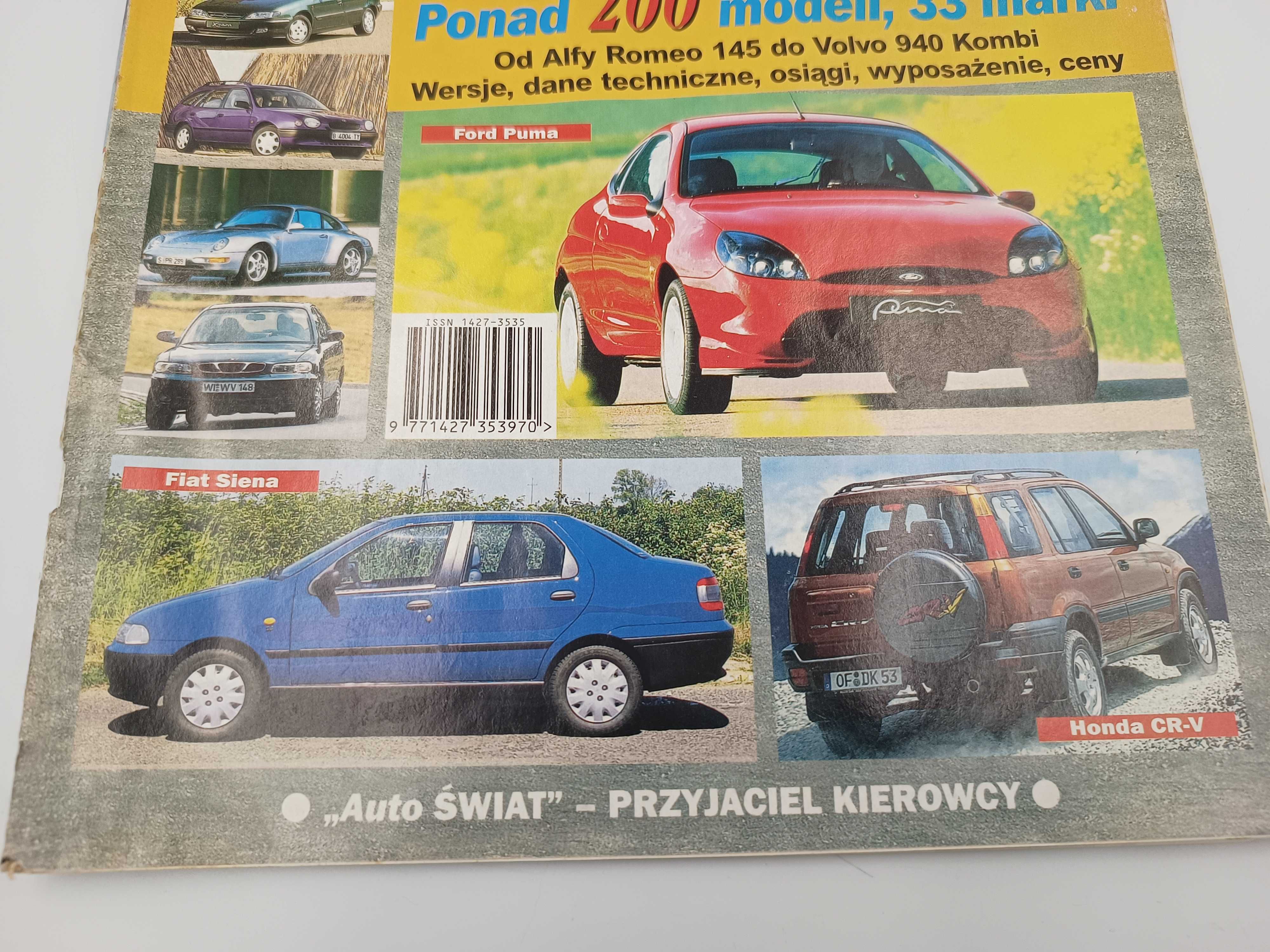 Auto Świat katalog 98 czasopismo motoryzacyjne