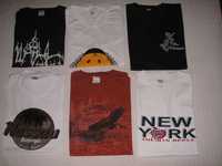 T Shirts Países Bahamas, Grand Canyon, New York, Praga, Jerusalém, Vie