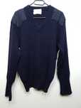 Sweter wełniany wojskowy M L 100% pure new wool