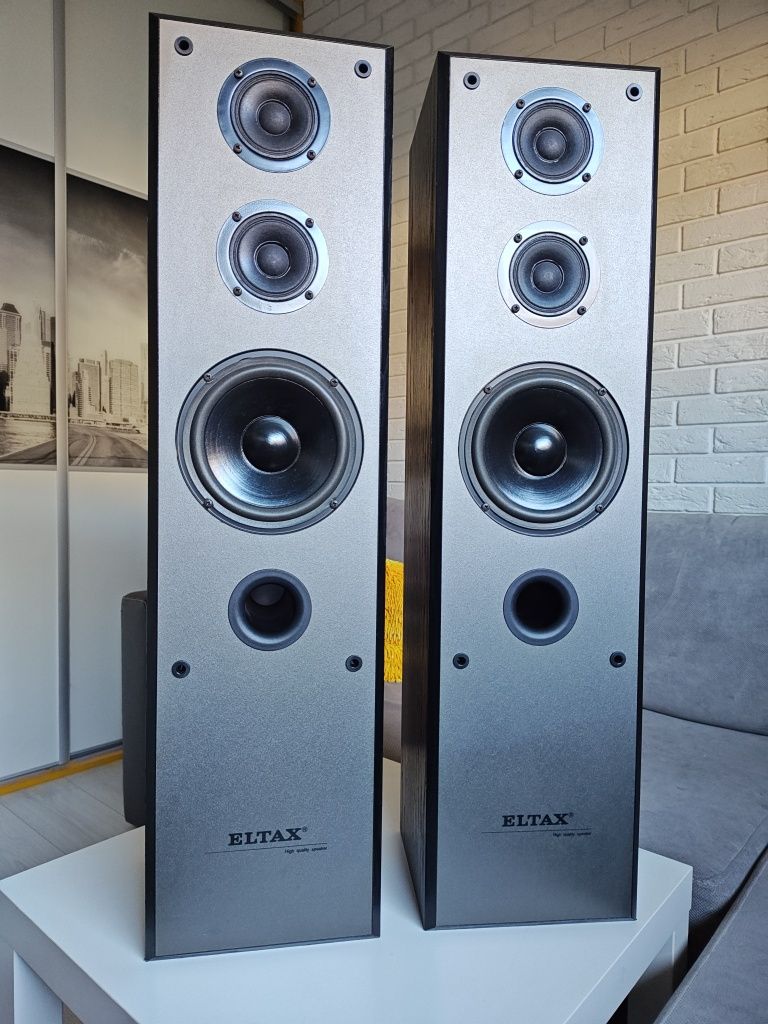 Eltax XM 5000I kolumny podłogowe stereo HI-FI, 90/150 Watt.