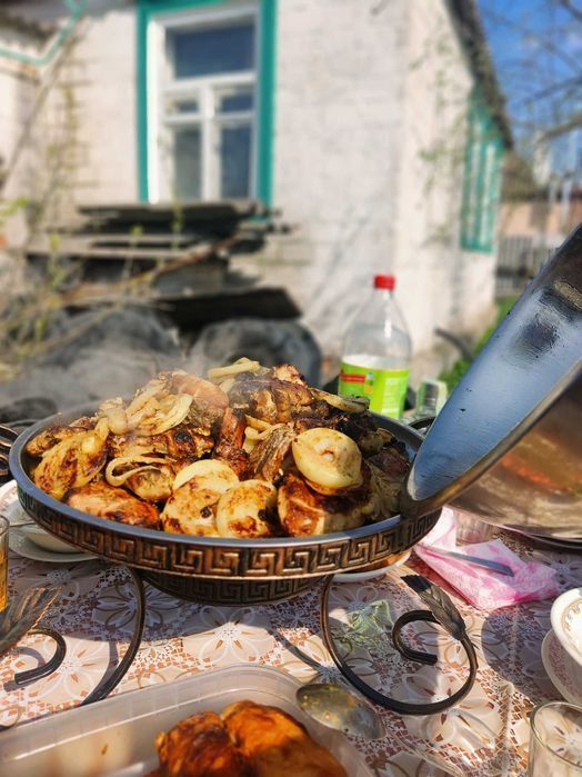 Садж ФАРАОН 40 см для підігріву шашлику. Це найкращий подарунок!