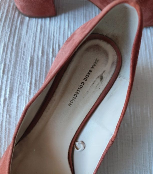 Sapatos camurça Zara