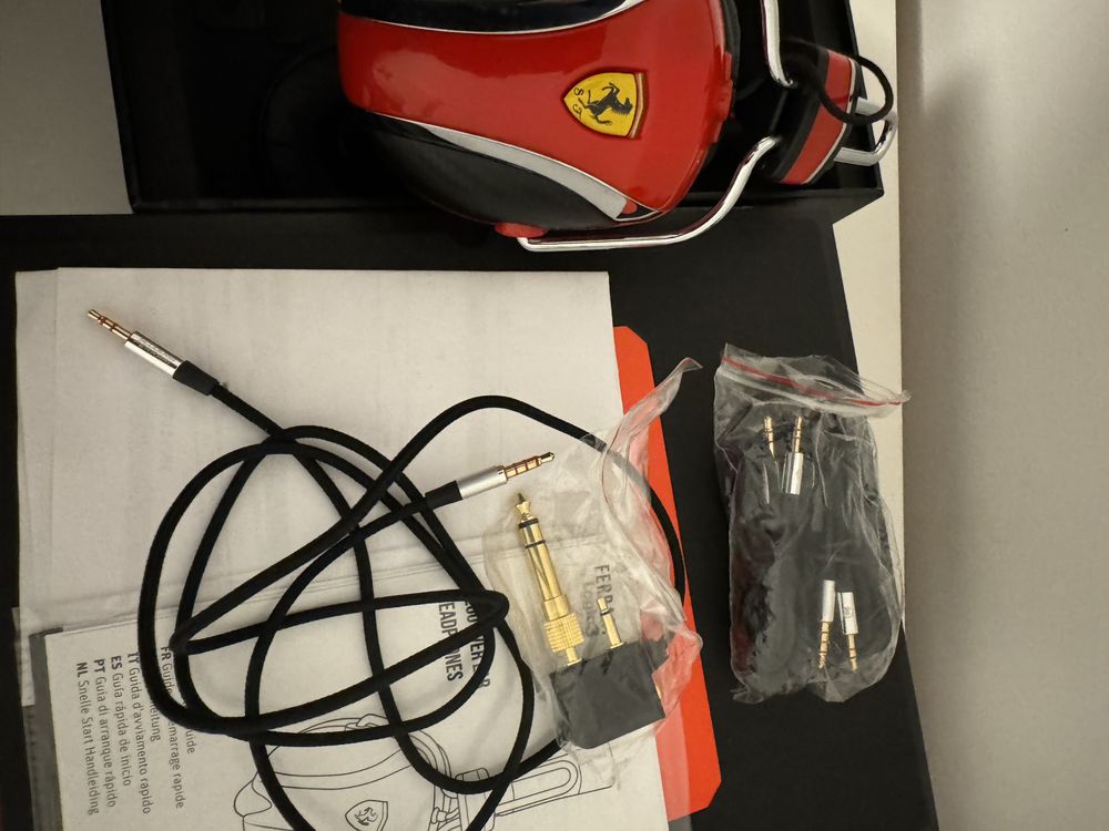 Rarytas słuchawki Ferrari P200 Logic3 Scuderia Ferrari