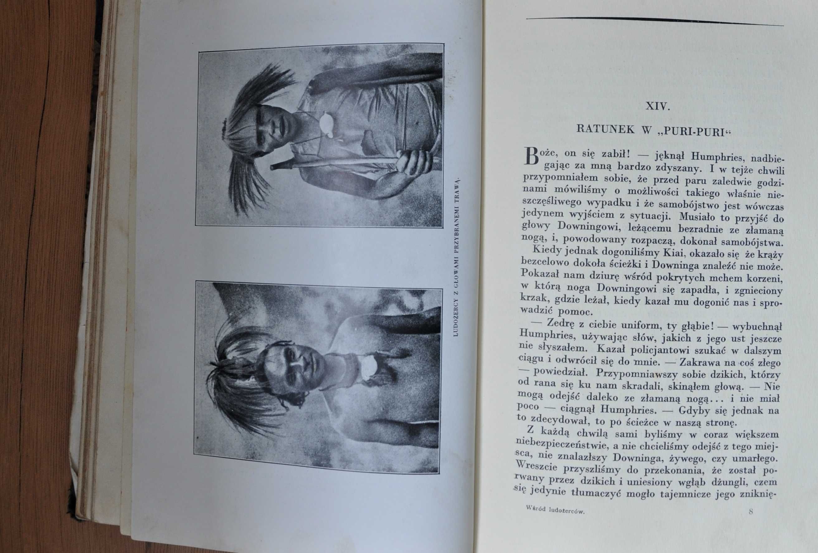 Taylor Merlin Moore-Wśród  ludożerców.Poznań 1930.