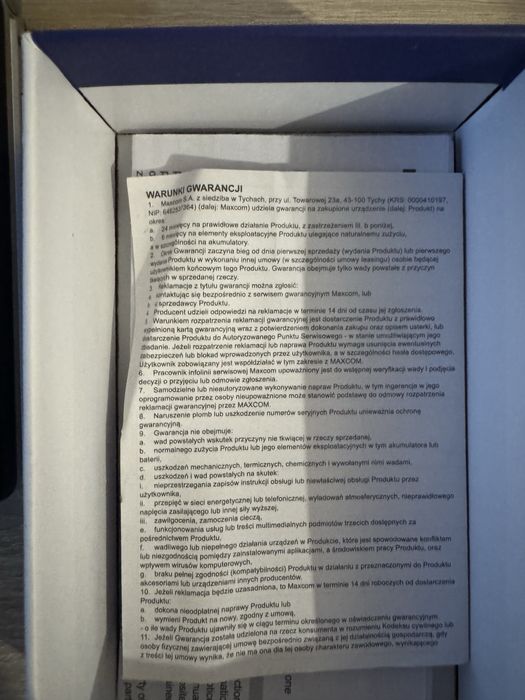 Telefon Maxcom mm835