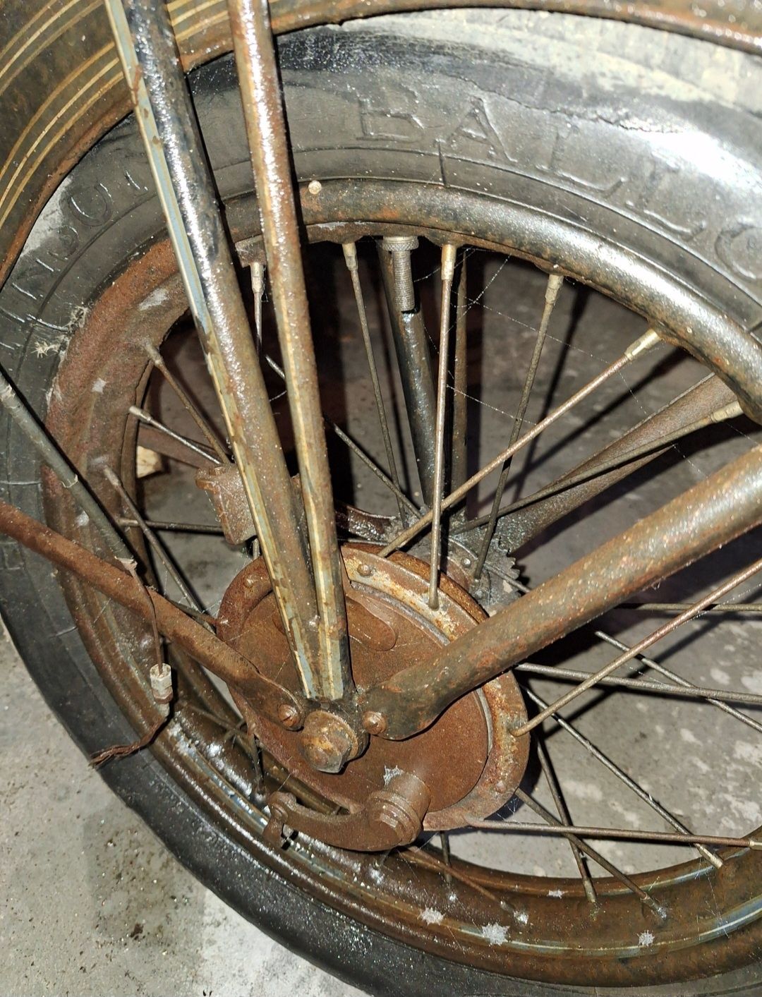 Moto antiga mandille & roux 1938