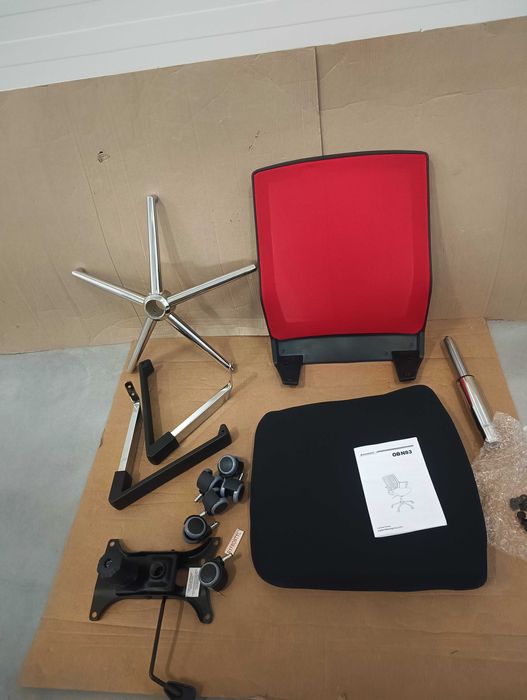 SONGMICS Krzesło Biurowe krzesło do biurka OBN83 NOWE