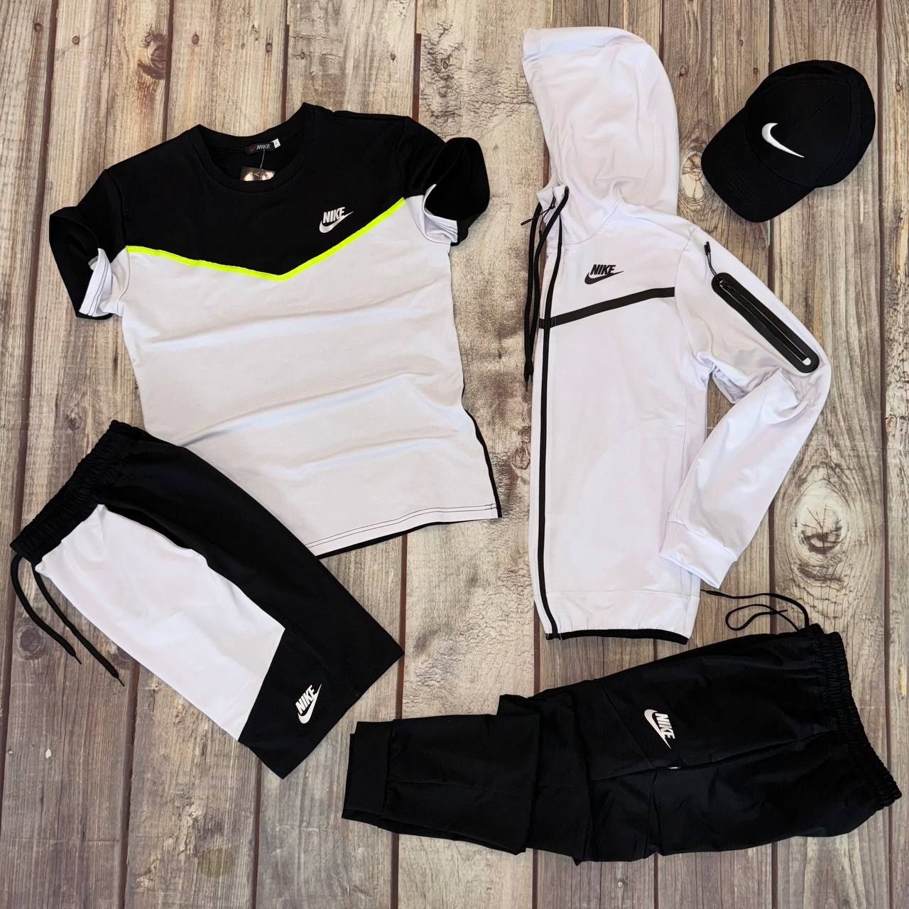 Костюм+футболка+шорти+кепка Nike