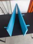 2 Prateleiras Quarto Criança Azul - 75x28cm