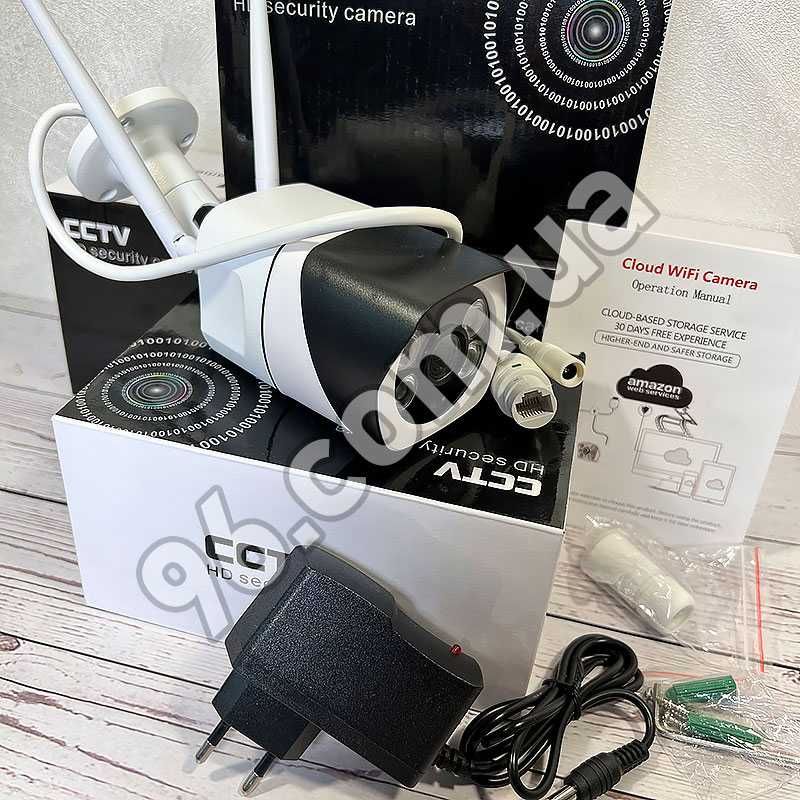 Вулична бездротова зовнішня wi-fi камера відеоспостереження 2mp 1080p