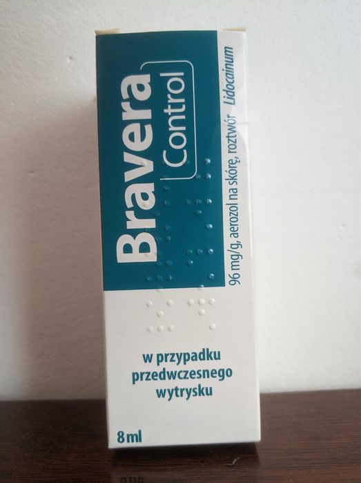 Nowy - Bravera Control - aerozol na skórę - 8 ml