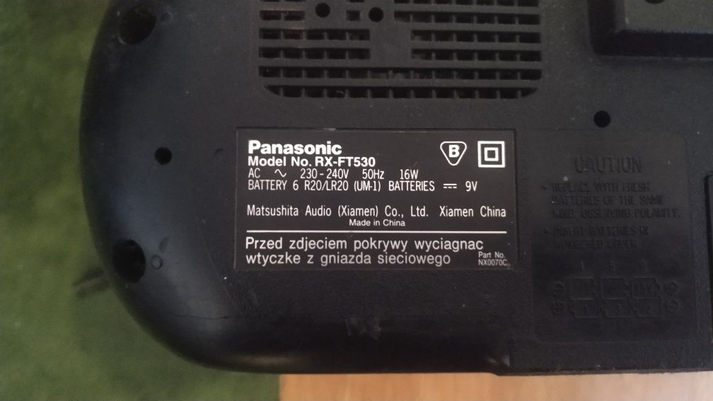 Panasonic RX-FT530