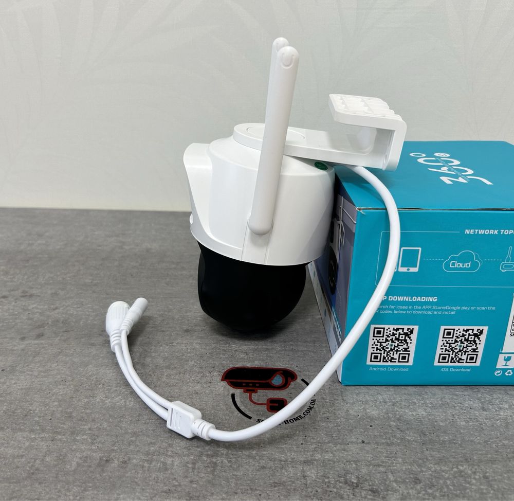 ХИТ 8 Мп две линзы Двойная поворотная PTZ WiFi Ip камера Dual Dahua