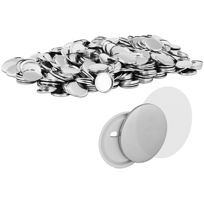 przypinki badziki butony piny do ubrań 1000 szt. śr. 58 mm