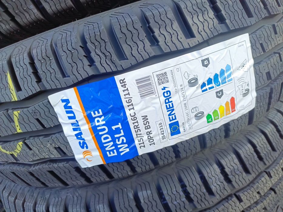 Nowe opony zimowe 215/75/16c Sailun 2024r