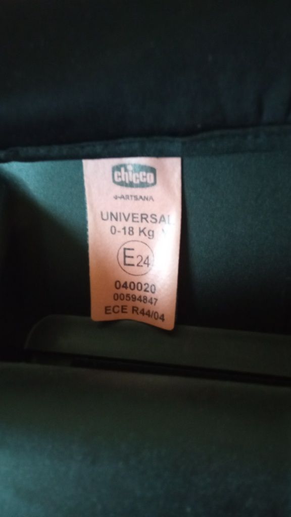 Cadeira auto Chicco 0. /18 k