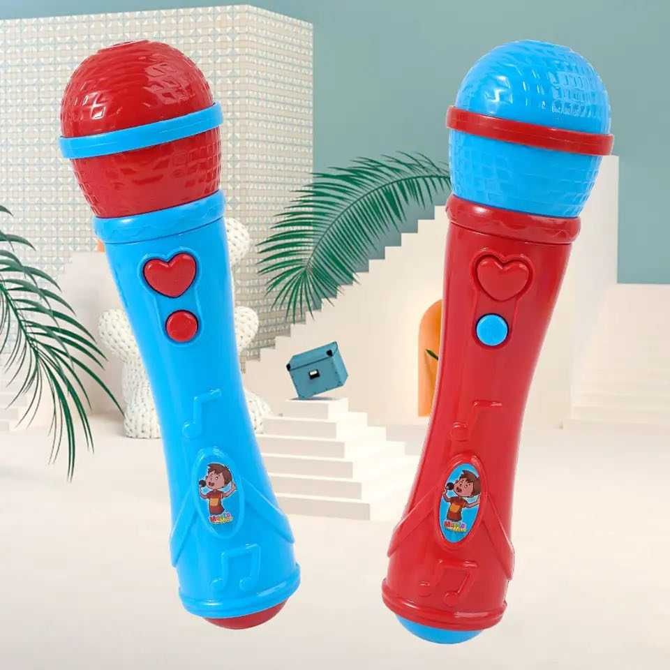 Детский музыкальный микрофон игрушка для малышей