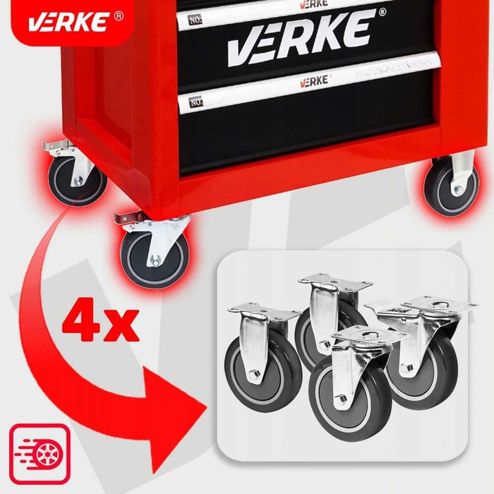 SZAFKA Narzędziowa Warsztatowa Serwisowa Wózek Na Narzędzia 250 El.