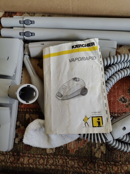 Karcher 1201 myjka parowa, ciśnieniowa, i żelazko na parę.